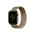 Apple Watch Series 12 GPS + Cellular 46mm Radiant Gold Titanium Case with Radiant Gold Milanese Loop