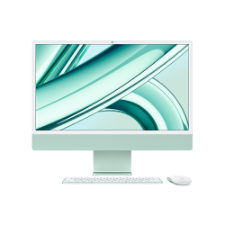 Apple 24-inch iMac with Retina 4.5K display: Apple M3 chip with 8‑core CPU and 8‑core GPU, 256GB SSD