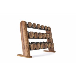 Nohrd - Walnut Dumbbell Set with Stand